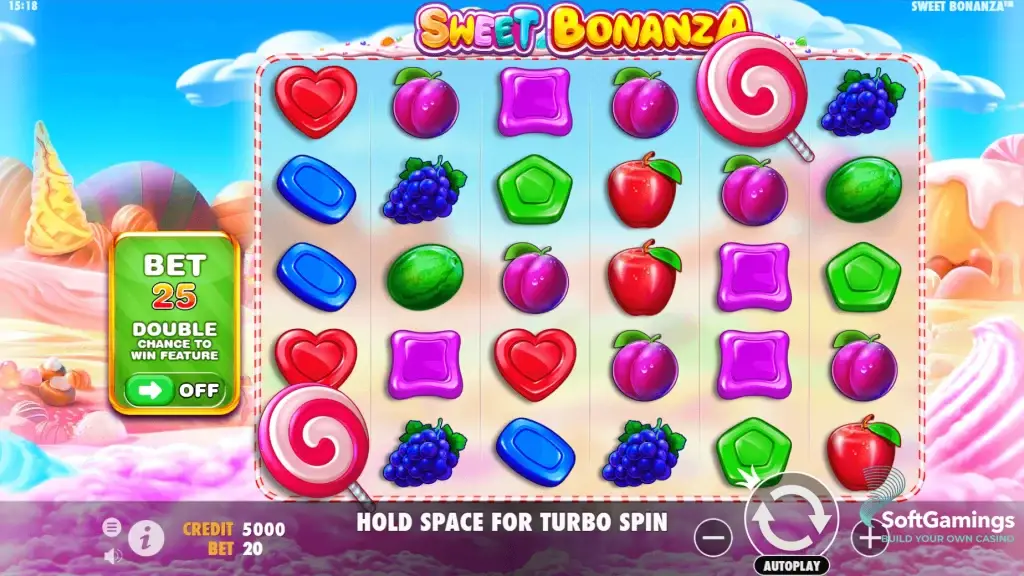 Sweet Bonanza เกมสล็อตธีมลูกอมแสนหวาน